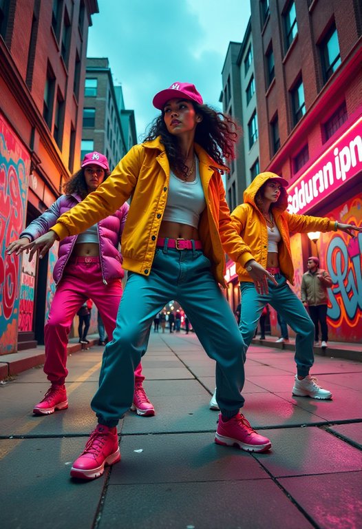 Energetic Hip-Hop Dance Performance Image